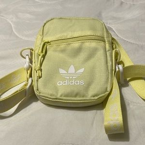 Adidas Originals Unisex Festival Crossbody Bag, Ice Yellow, One Size